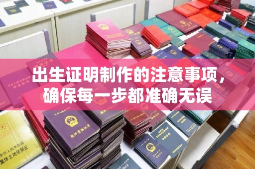 科右前旗出生证明制作的注意事项，确保每一步都准确无误